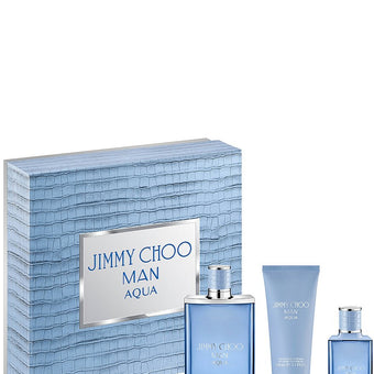 Set de regalo de 3 piezas Jimmy Choo Man Aqua