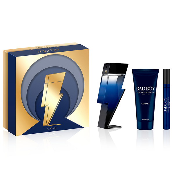 Bad Boy Cobalt Parfum Electrique gift set by Carolina Herrera for