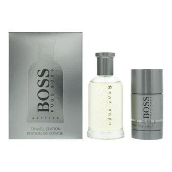 Boss Bottled edt gift set of 2 pcs by  Hugo Boss