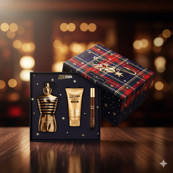 Le Male Elixir Parfum 3 pcs gift set  for men by Jean Paul Gaultier