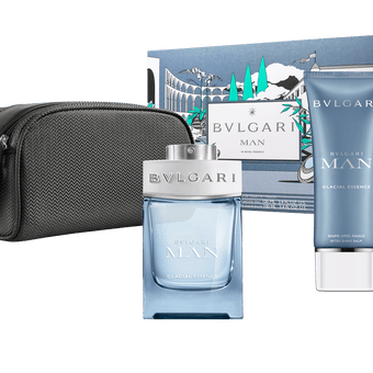 Bvlgari Man Glacial Essence Gift set of 3 Pcs - Parfum Gallerie