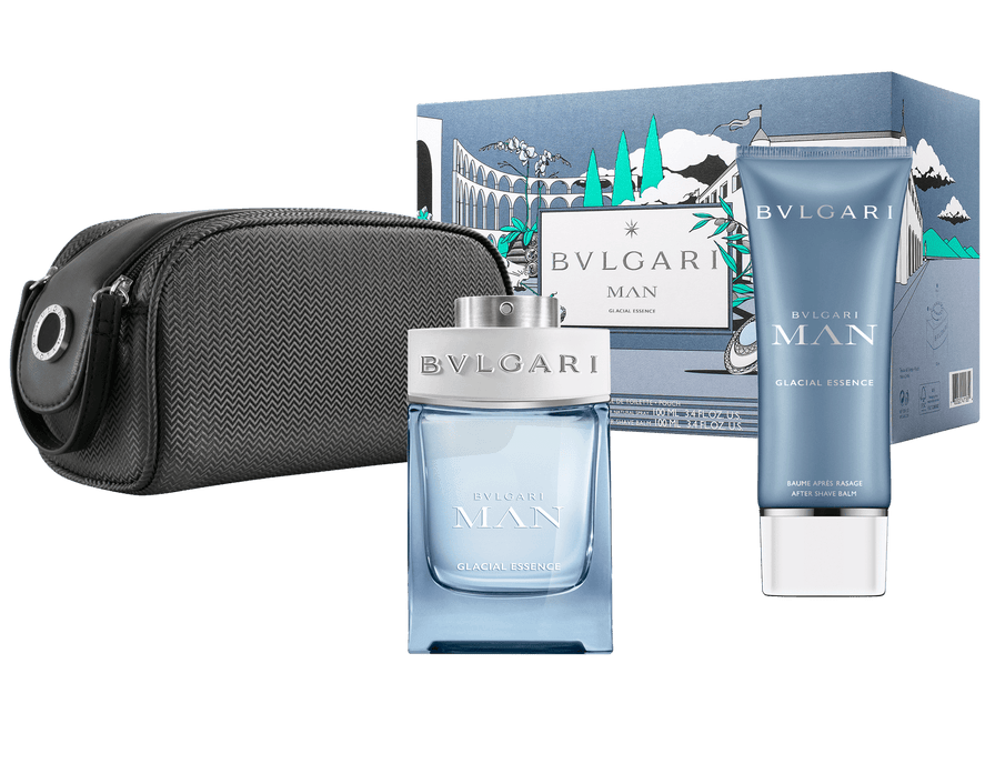 Bvlgari Man Glacial Essence Gift set of 3 Pcs - Parfum Gallerie