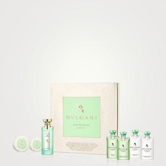 Bvlgari Eau Parfumee au the Vert 9 pcs gift set - Parfum Gallerie