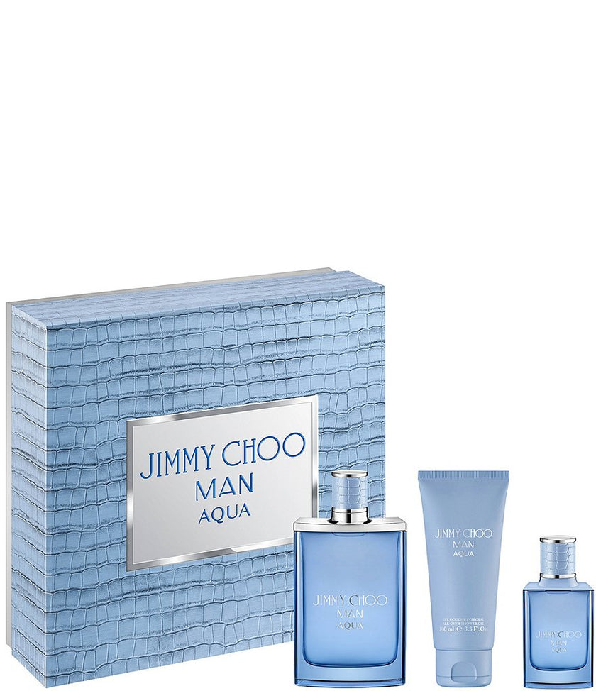 Jimmy Choo Man Aqua coffret cadeau 3 pièces