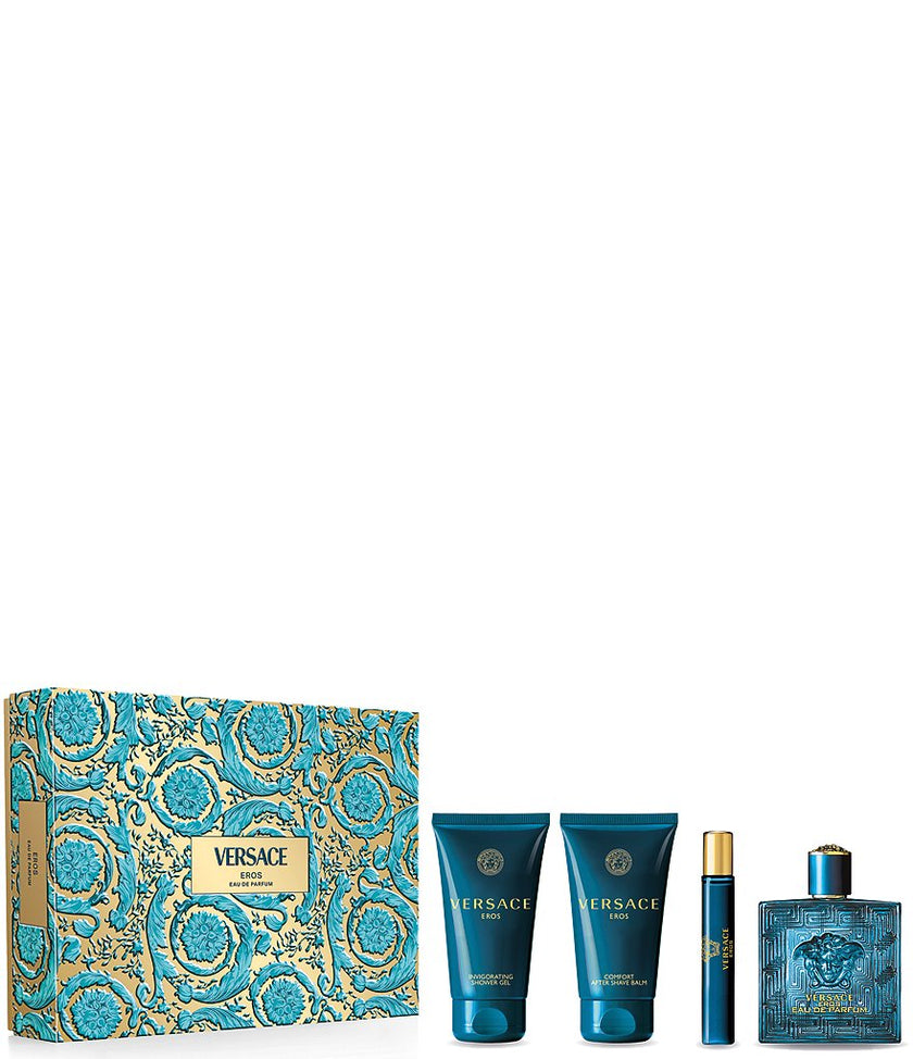 Versace  Eros Eau de Parfum 4 pcs gift set by  Versace