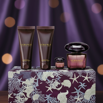 Versace  Crystal Noir edp 4 pcs gift set  by  Versace