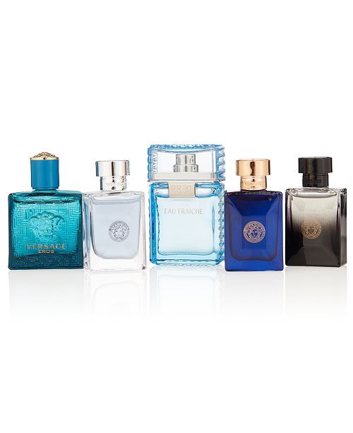 Versace gift set of  5 piece for man by Versace