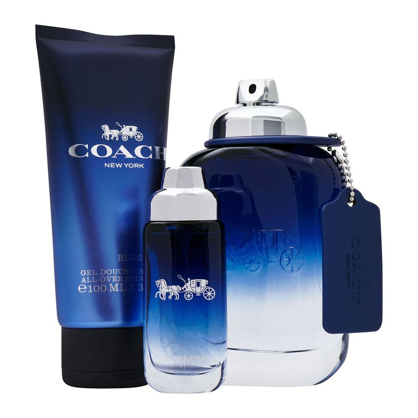 Coach Blue 3-Piece Gift Sets