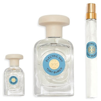 Electric sky gift set of  3 pcs by Tory Burch