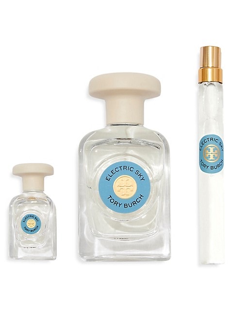 Electric sky gift set of  3 pcs by Tory Burch