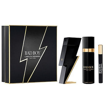 Carolina Herrera Bad Boy coffret cadeau 3 pièces