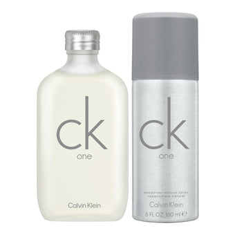 CK One Calvin Klein edt 2 piece gift set unisex by Calvin Klein