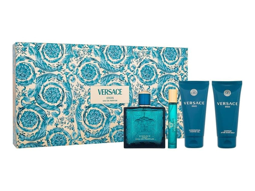 Versace  Eros Eau de Parfum 4 pcs gift set by  Versace