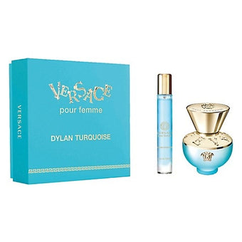 Versace Pour Femme Dylan Turquoise 2 Piece Set