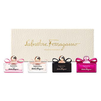 Salvatore Ferragamo Signorina Set de regalo Minis de 4 piezas