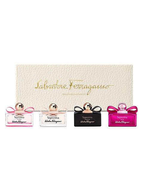 Salvatore Ferragamo Signorina coffret cadeau mini 4 pièces