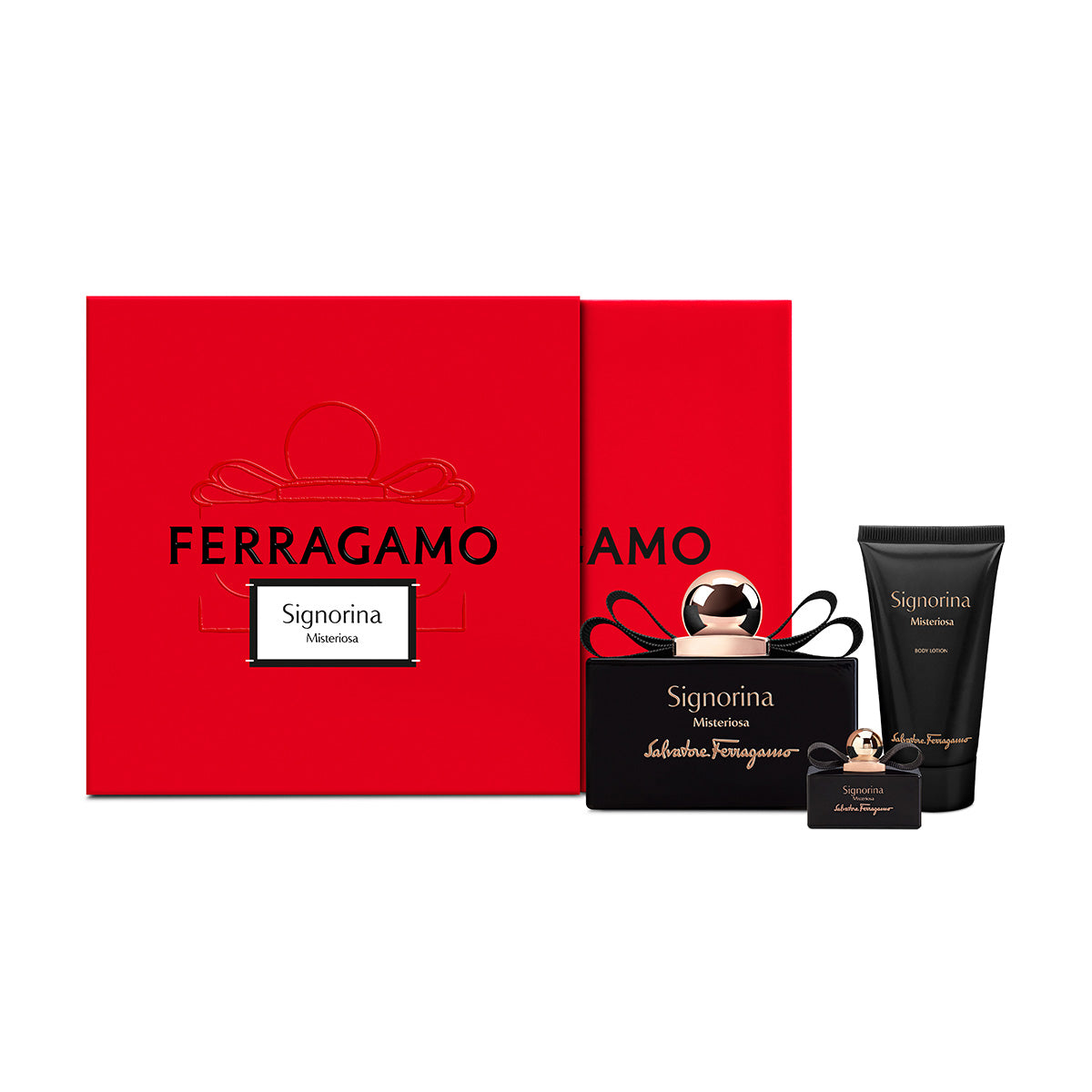 FERRAGAMO Signorina Misteriosa セット Signorina Misteriosa edp gift set of 3 pcs by Salvatore Ferragamo