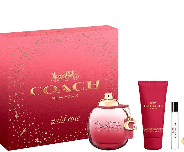 Wild Rose Eau De Parfum 3 Piece Gift Set BY Coach