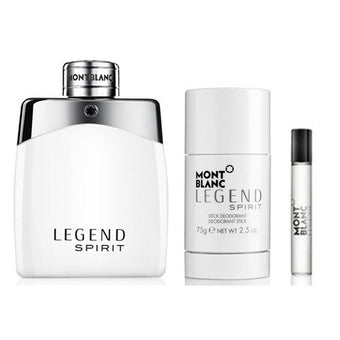 Juegos de regalo de 3 piezas Mont Blanc Legend Spirit