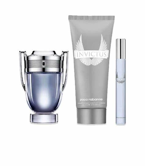 Paco Rabanne Invictus coffret cadeau 3 pièces