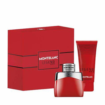 Set de regalo de 2 piezas Mont Blanc Legend Red