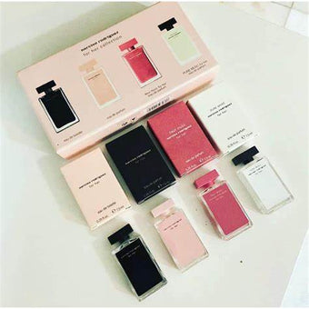 Narciso Rodriguez for Her 4 Piece Mini Splash Gift Set for Women by Narciso Rodriguez