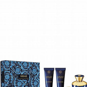 Versace Dylan Blue Pour Femme edp gift set of 4 piece by Versace