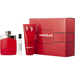 Legend Red by  Montblanc gift set of 3 item