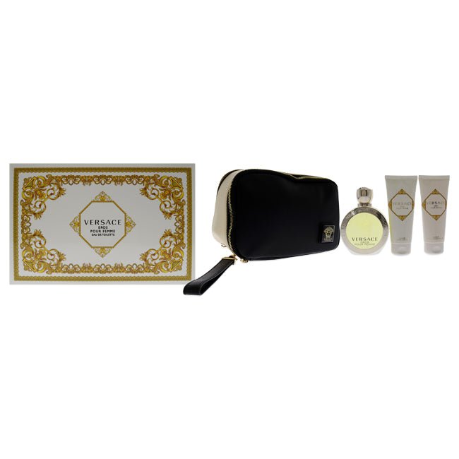 Versace Eros pour femme edt gift set of 4 piece by Versace