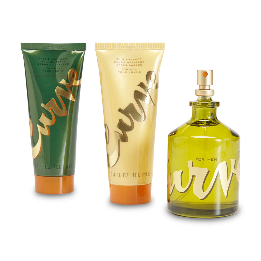 Curve  for men gife set of 3 pcs by Curve fragrances