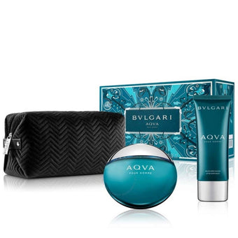 Aqva Pour Homme edt  gift set of 3 pcs by Bvlgari