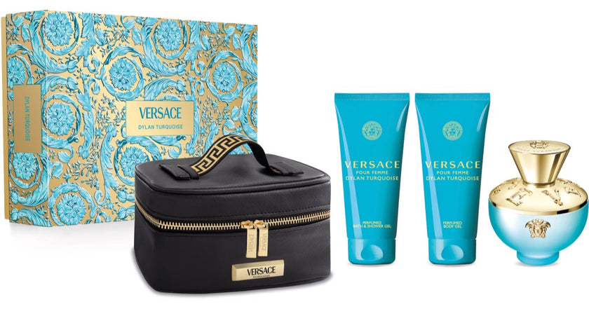 Versace Pour Femme Dylan Turquoise gift set of 4 pcs  by  Versace