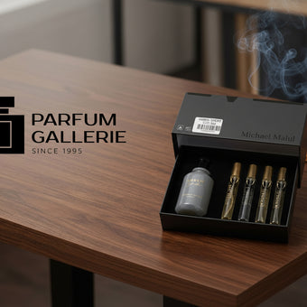 Amber+Smoke gift set of 4 pcs by  Michael Malul London