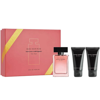 Narciso Rodriguez Musc Noir Rose para ella set de regalo de 3 piezas