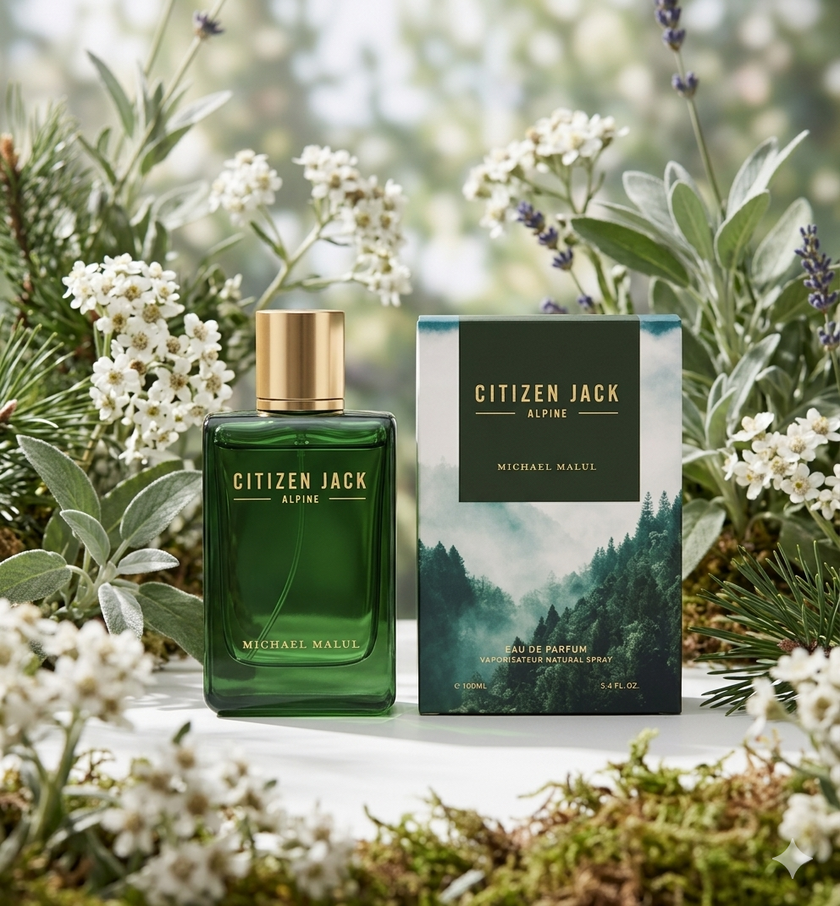 Citizen Jack Alpine edp for women and men by   Michael Malul London