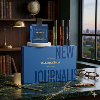 New Journalist edp 4 pcs gift set for men by Michael Malul London