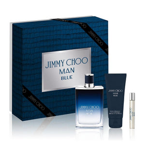 Estuches de regalo de 3 piezas Jimmy Choo Man azul