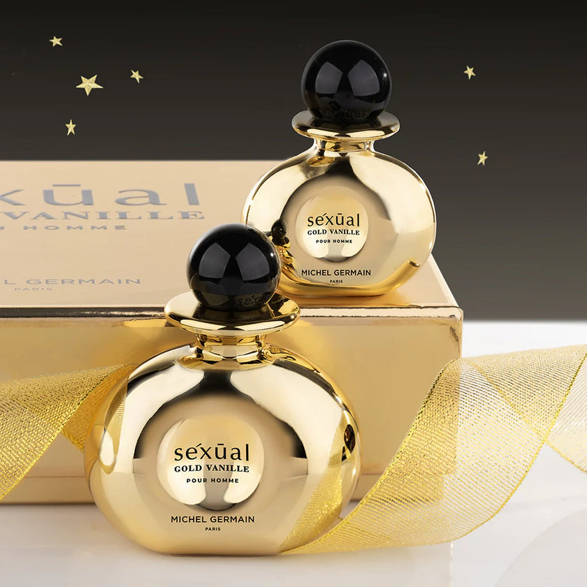 Sexual Gold Vanille Pour Homme Eau de Parfum Spray 2 pcs gift set by Michel Germain