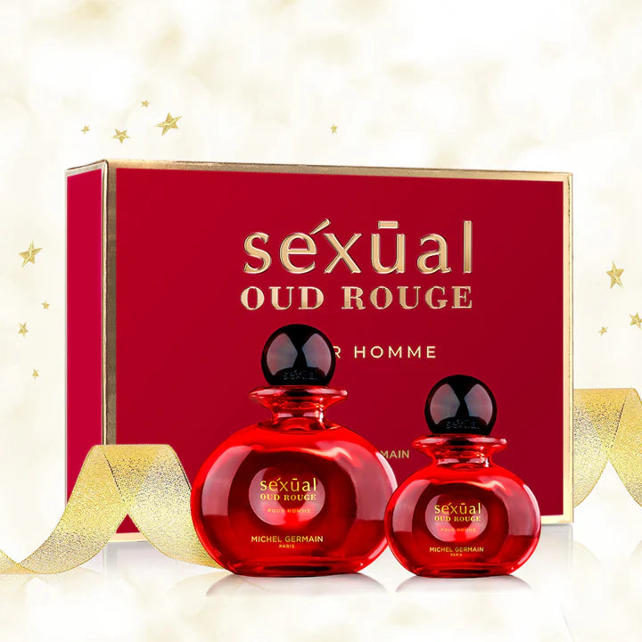 Séxūal Oud Rouge Pour Homme edp  2-Piece Gift Set by Michel Germain