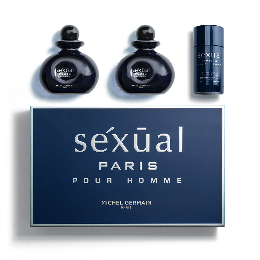 Sexual Paris Pour Homme 3-Piece Cologne Gift Set by Michel Germain