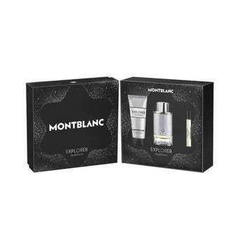 Montblanc Explorer Platinum edp  gift set of 3 piece by  Montblanc