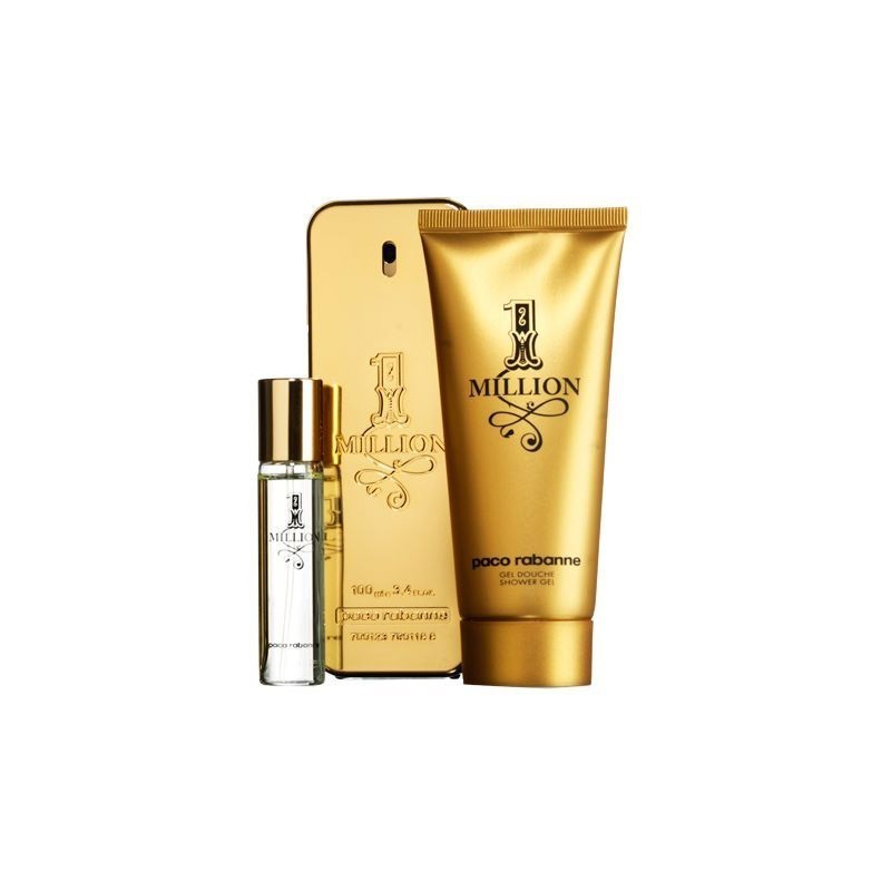 Paco Rabanne 1 Million Parfum 3 Piece Gift Set