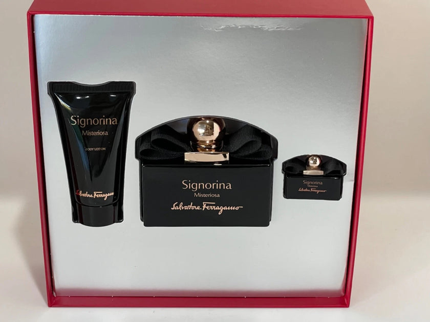 Signorina Misteriosa edp   gift set of 3 pcs by Salvatore Ferragamo