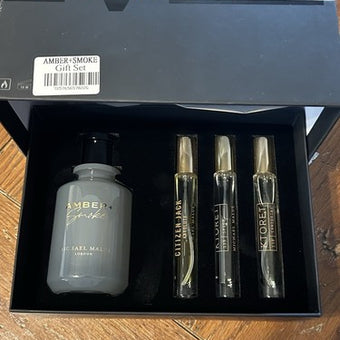 Amber+Smoke gift set of 4 pcs by  Michael Malul London