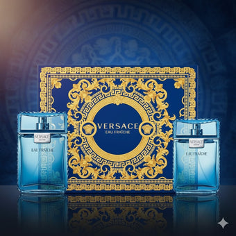 Versace Man Eau Fraiche for men  2 pcs gift set by Versace