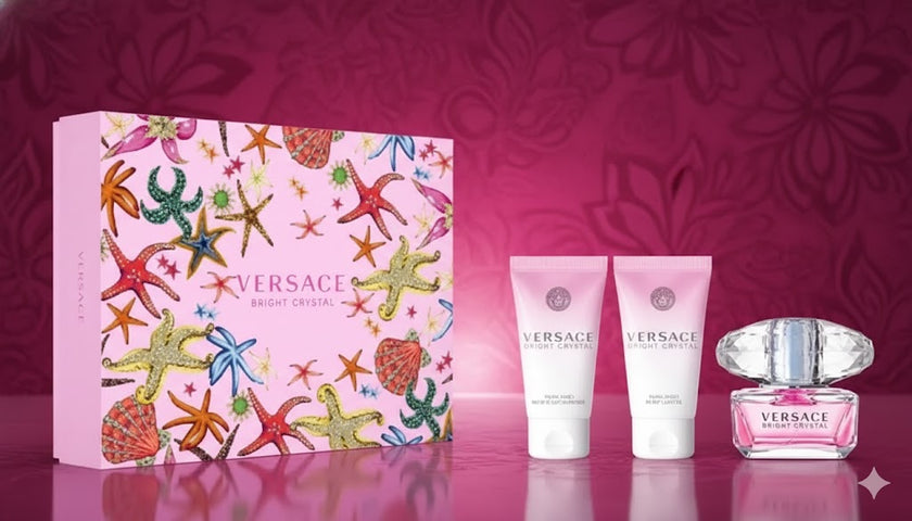 Bright Crystal Versace  3 pcs gift set edt for women by Versace