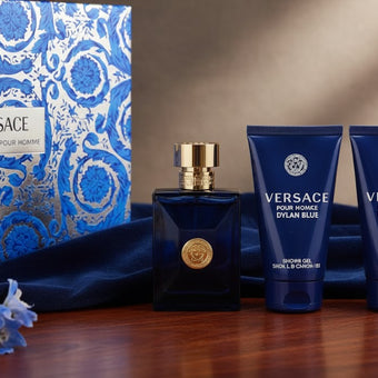 Versace Pour Homme Dylan Blue  for men 3 pcs gift set by Versace