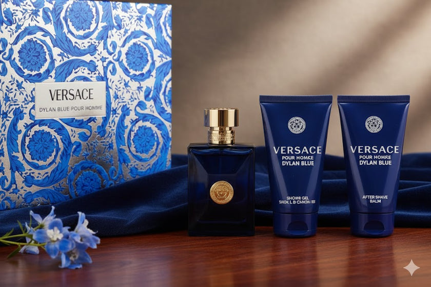 Versace Pour Homme Dylan Blue  for men 3 pcs gift set by Versace