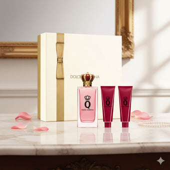 D&G Q edp 3 pcs gift set for women by Dolce & Gabbana