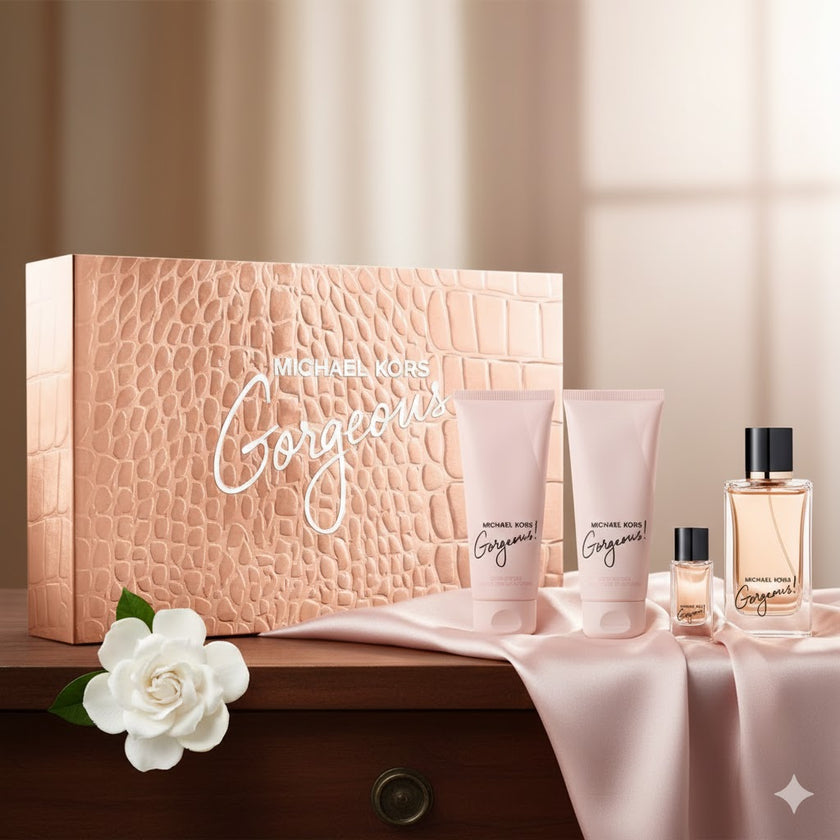 Gorgeous! Michael Kors edp for women 4 pcs gift set by  Michael Kors